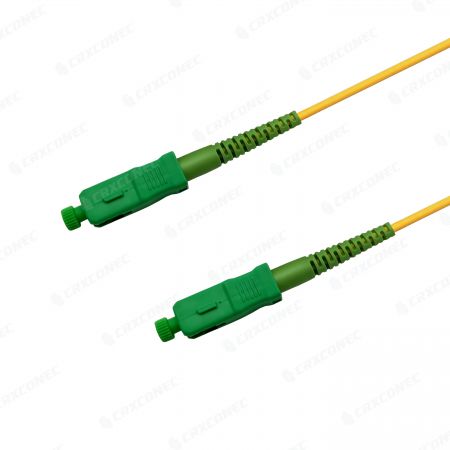 Przewód krosowy SC APC do SC APC jednomodowy Simplex 9/125um OS2